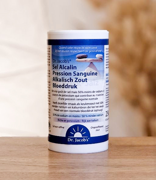 Sel Alcalin Pression Sanguine, 250g Dr. JACOB'S