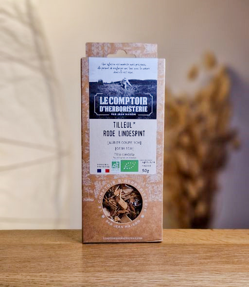 Tisane Tilleul Aubier coupé 50gr LE COMPTOIR D'HERBORISTERIE