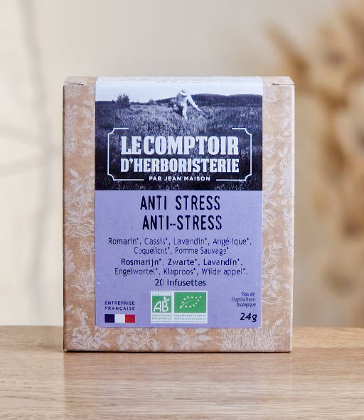 Infusettes Anti-Stress 20pce LE COMPTOIR D'HERBORISTERIE