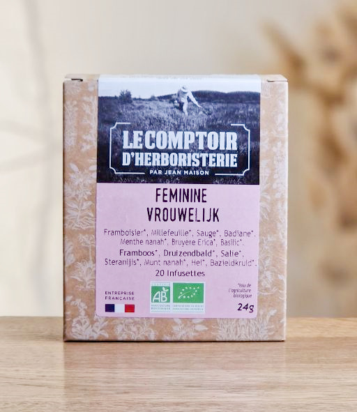 Infusettes Féminine 20pce LE COMPTOIR D'HERBORISTERIE