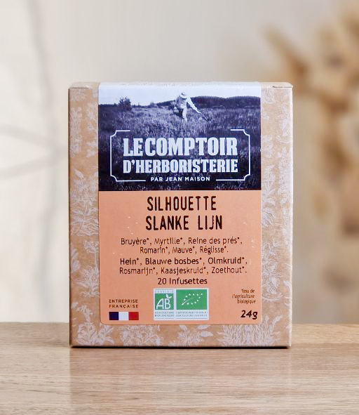 Infusettes Silhouette 20pce LE COMPTOIR D'HERBORISTERIE