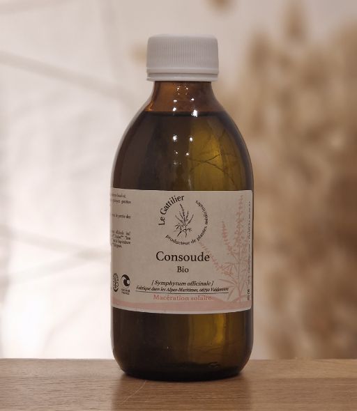 Macérat solaire de consoude 250ml LE GATTILIER