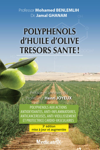 Livre Polyphénols d'huile d'olive, Trésors santé ! Editions Medicatrix