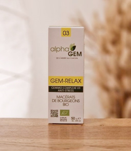 [Bourgeons] GC 03-GEM-RELAX 50ml ALPHAGEM