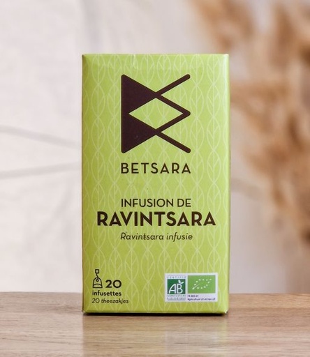 [BT2215] Infusettes Ravintsara 20x1,5gr BE-TSARA