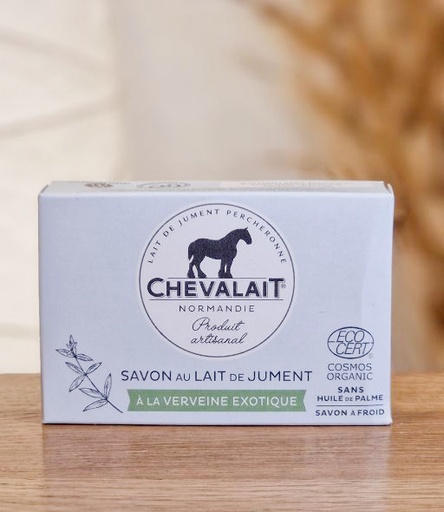 [S10V] Savon au lait de jument bio (verveine) CHEVALAIT