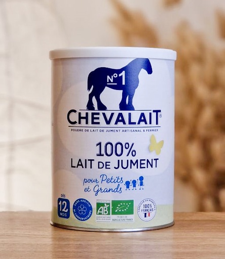 [LP280] Lait de jument en poudre 280gr CHEVALAIT