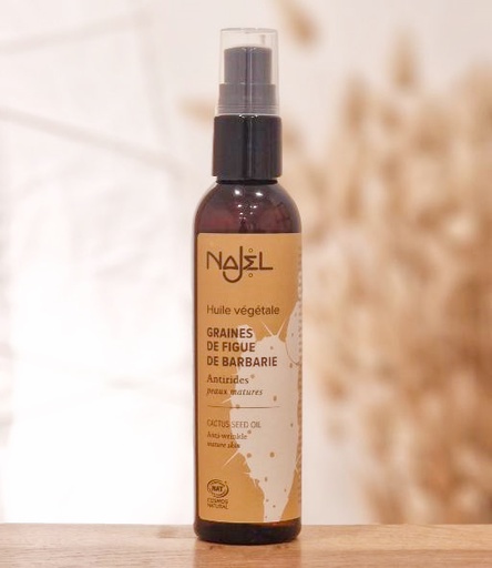 [NHUI008] Huile de Graines de Figue de Barbarie 80ml NAJEL