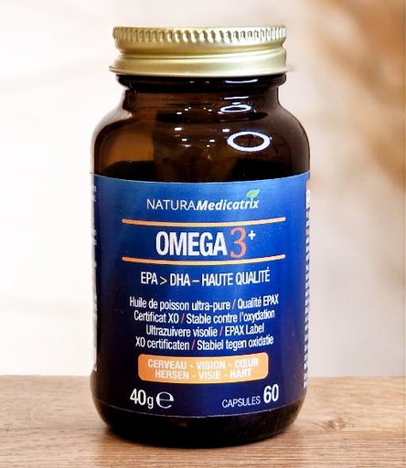 [4282-984] Omega 3 +, 60 capsules Natura Medicatrix