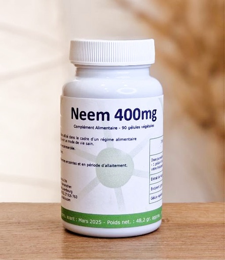 [057.1] Neem 400mg - (Margousier) 90gel ORONALYS