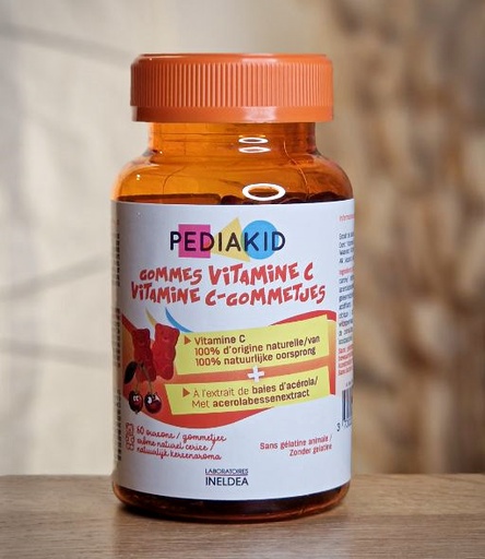 [07BEL67] Gommes Vit C - 60G PEDIAKID