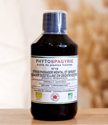 [3416387200440] N°19 Stress passager mental et oxydatif (Phytospagyrie) VECTEUR ENERGY