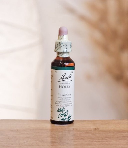 [3419] Fleurs de Bach N°15 Holly (Houx) 20ml BACH