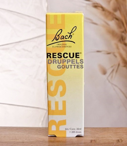 [3202] Bach Rescue Gouttes 20ml TS HEALTH PRODUCTS