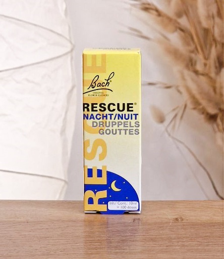[3452] Bach Rescue Gouttes Nuit 10ml TS HEALTH PRODUCTS