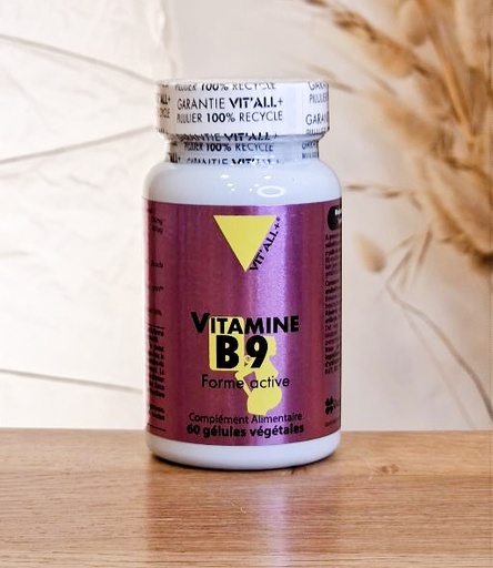 [B9] Vitamine B9 Quatrefolic® - 400µg VIT'ALL PLUS