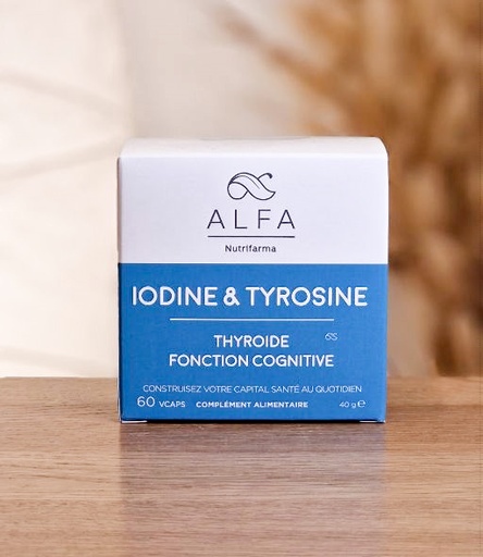 [ALFA015/60] Iodine & Tyrosine - 60gel NUTRIFARMA